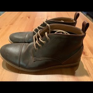 J. Ferrar Coffey Brown Boots, Size 8 1/2